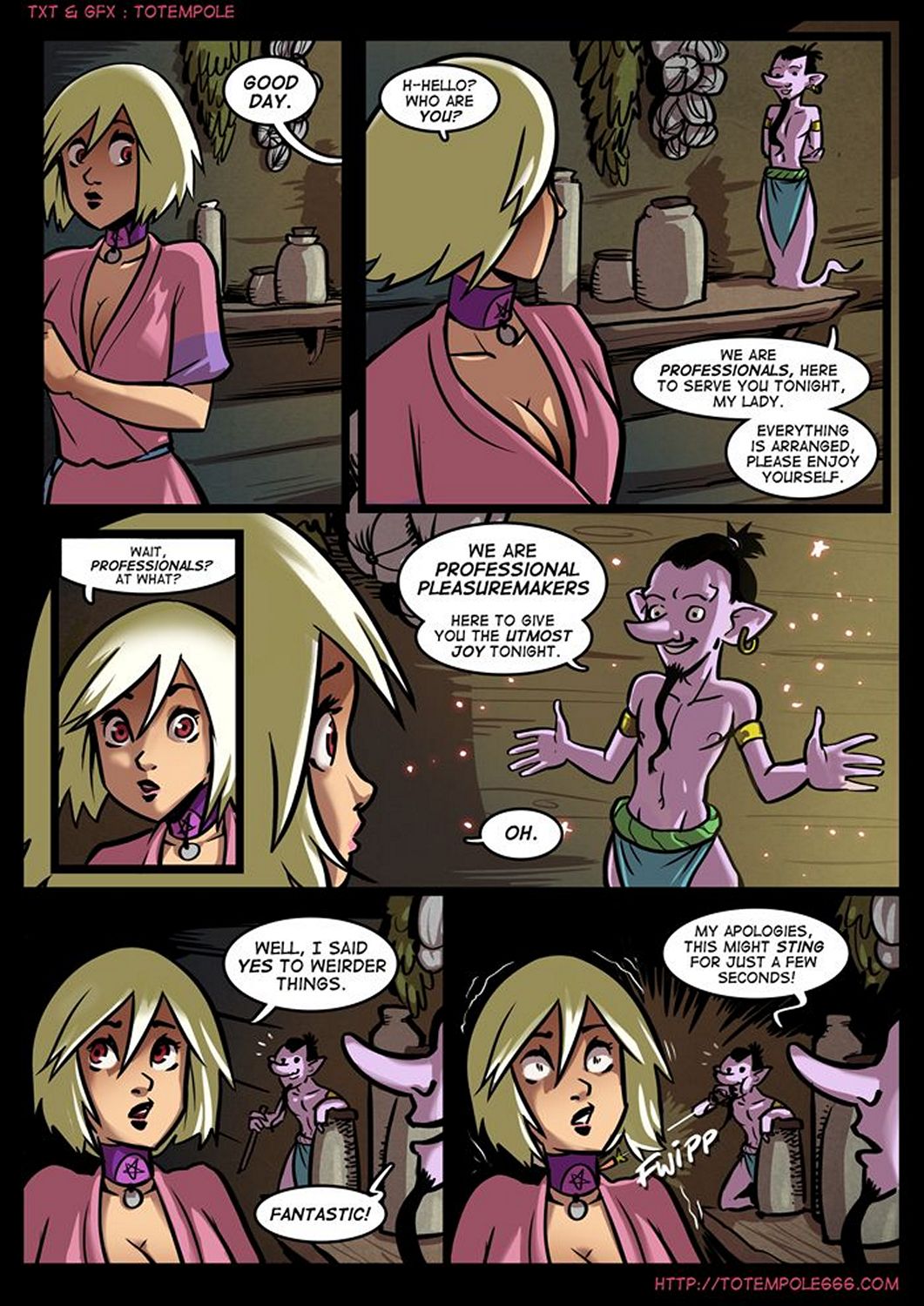 Порно Комикс Волшебница 16