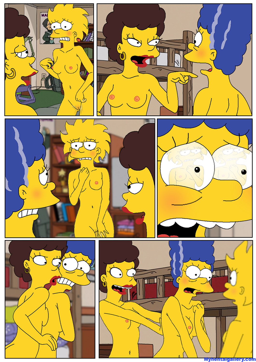 Порно комикс лиза симпсоны фото 110