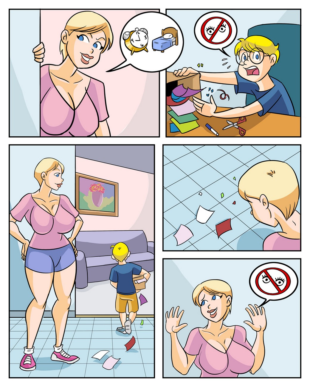 Порно Мульт Комиксы Мать