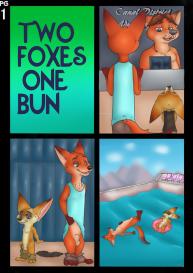 Two Foxes One Bun #1