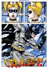 Batman And Nightwing Discipline Harley Quinn #2