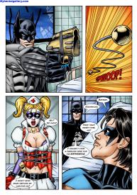 Batman And Nightwing Discipline Harley Quinn #3