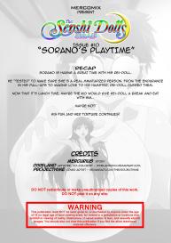 The Senshi Dolls 10 – Sorano’s Playtime #2