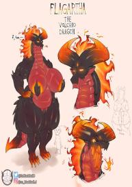 Flagartha The Volcano Dragon #1