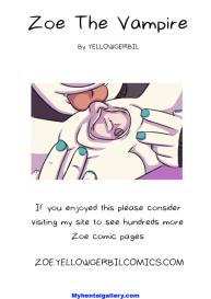 Zoe The Vampire – Auto-Cunnilingus Special Comic #7