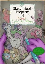 Sketchbook Property Of Spike The Dragon #1