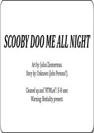 Scooby Doo Me All Night #1