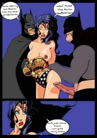 Wonder Woman Night Patrolling With Her Batmen #2